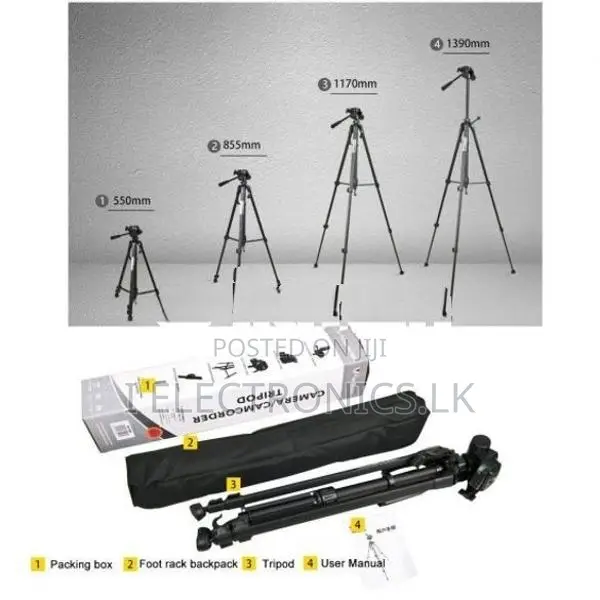 DSLR Tripod WEIFENG WT-3540