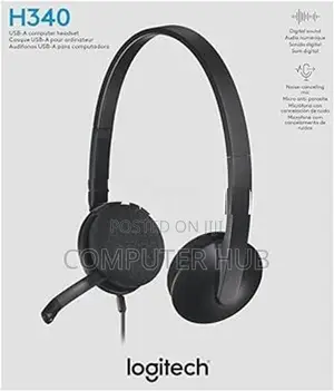 Logitech H340 USB Headset - Black |