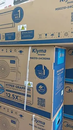 Midea 24000btu Klyma Inverter AC unit only