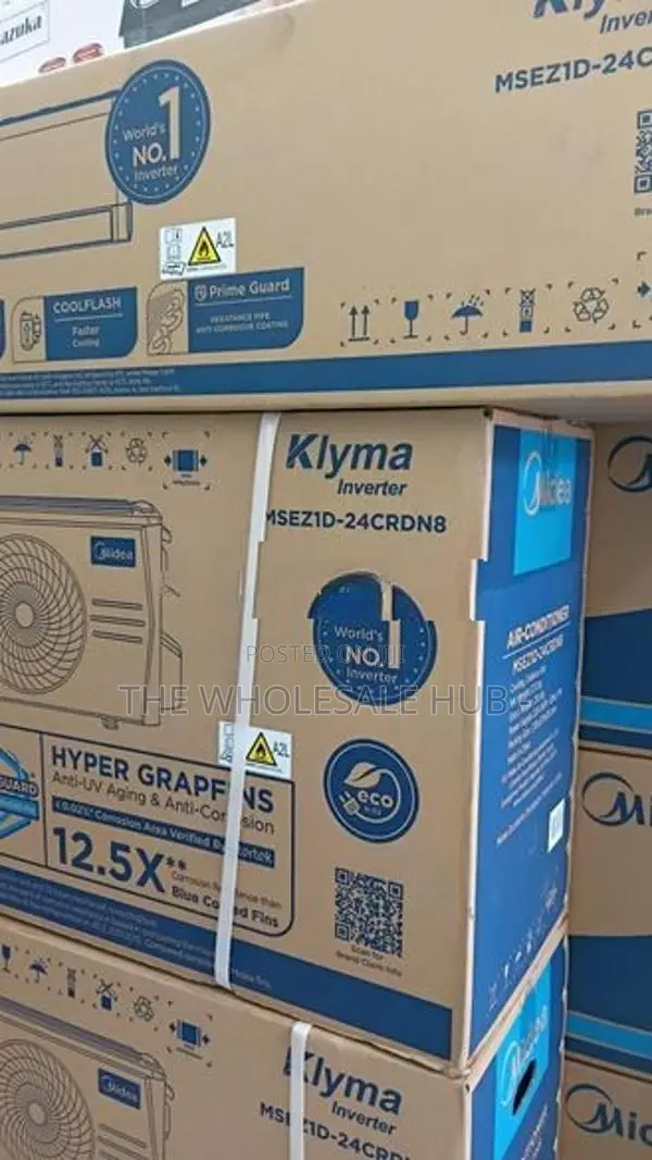 Midea 24000btu Klyma Inverter AC unit only