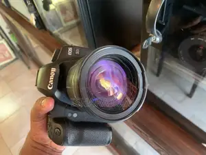 canon 5D mark 2 DSLR with 200mm lens