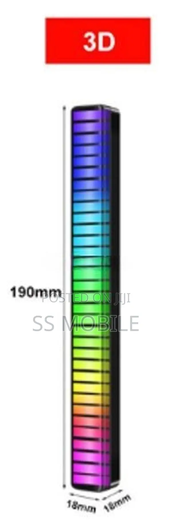 Audio RGB Light Bar Music Rhythm Pickup Lamp