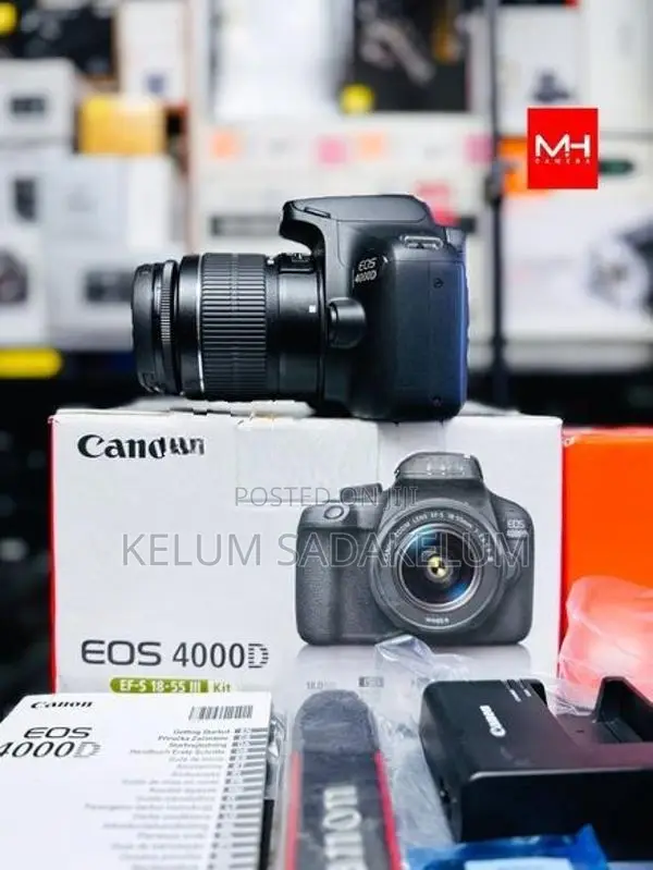 Canon EOS 4000D Camera