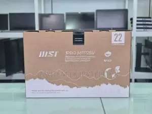 MSI Pro MP225V 21.5" Inch 100Hz 1ms FHD Ultra Slim Frameless Monitor