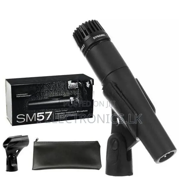 Shure SM57 Wired Dynamic Instrument Microphone - SM57-LCShure