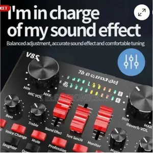 BM800+V8S Sound Card Set Audio Condenser Mic Studio Singing Microphone