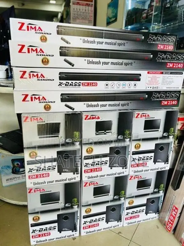 Speaker Soundbar + Subwoofer (Super Bass) X-Bass|BT|Aux|USB - ZM 2140