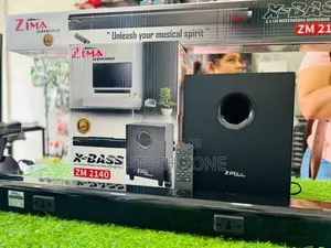 Speaker Soundbar + Subwoofer (Super Bass) X-Bass|BT|Aux|USB - ZM 2140