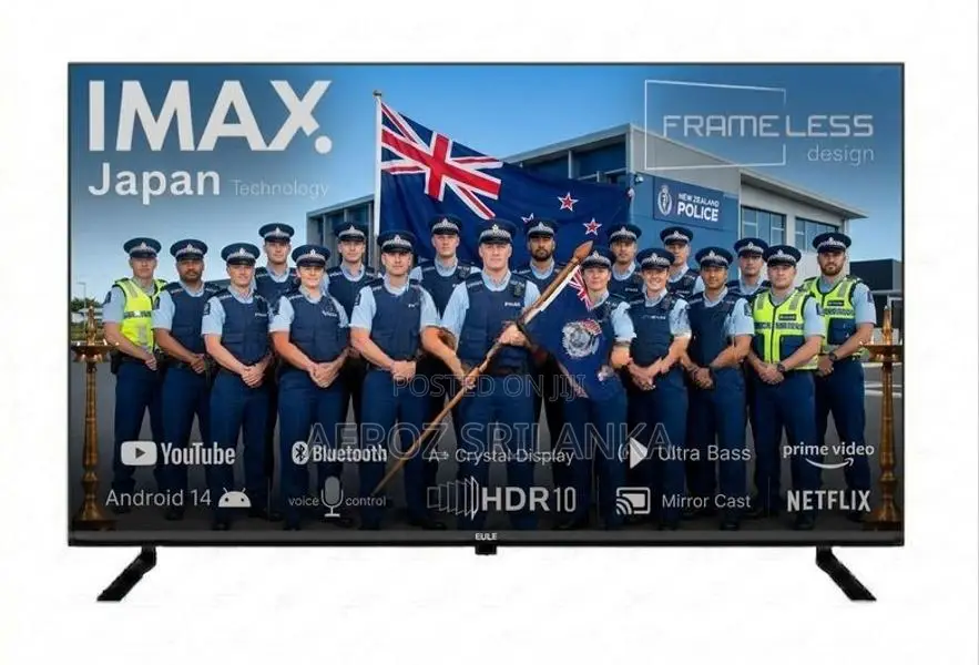 New IMAX Frameless 55'' 4K Tv With Bluetooth