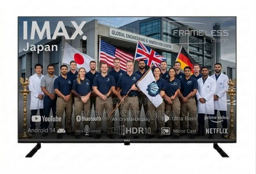 New 65'' IMAX Frameless 4K Tv With Voice Control