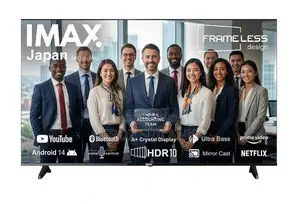 New IMAX 85'' 4K Smart Android Tv with Voice Control