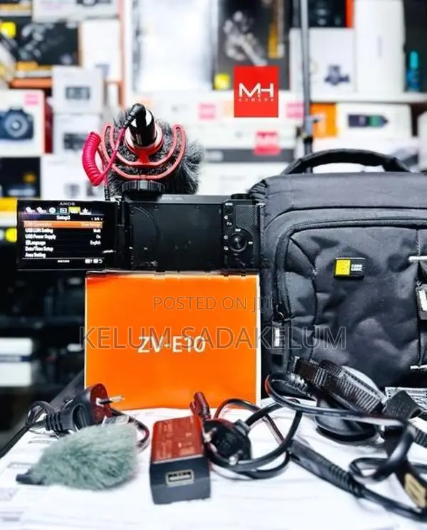 Sony ZV E10 Mirrorless 4K Camera