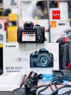 Canon EOS 850D 4K DSLR Camera Full Set Box