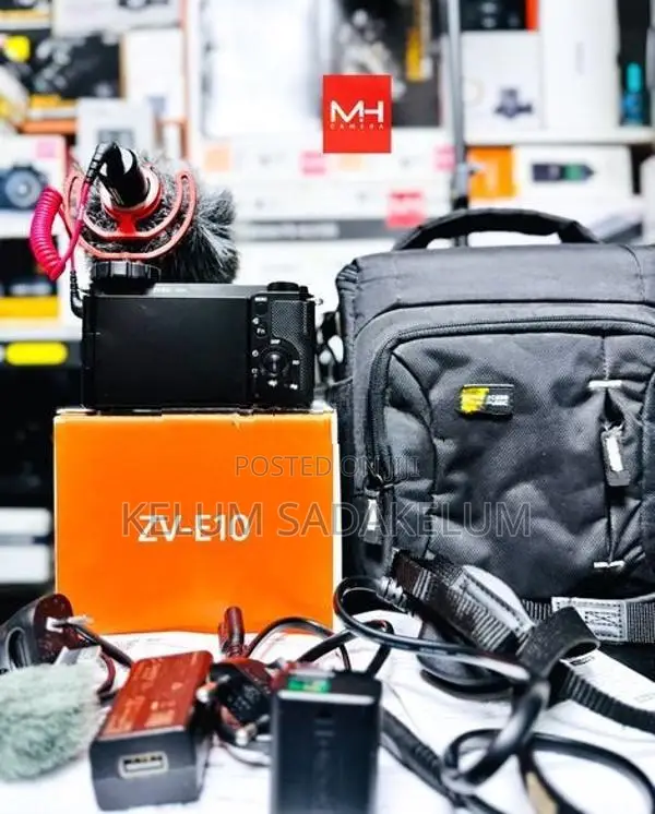 Sony ZV E10 Mirrorless 4K Camera