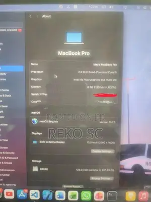 Apple Macbook Pro 2018