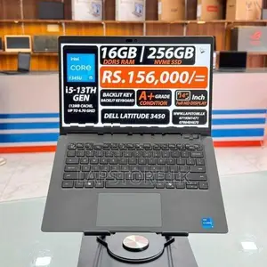 Dell Latitude 3450 Core i5-13th GEN 16GB DDR5 RAM 256GB SSD Laptop