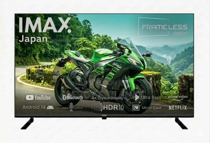 New IMAX 50'' Frameless UHD Smart 4K Tv