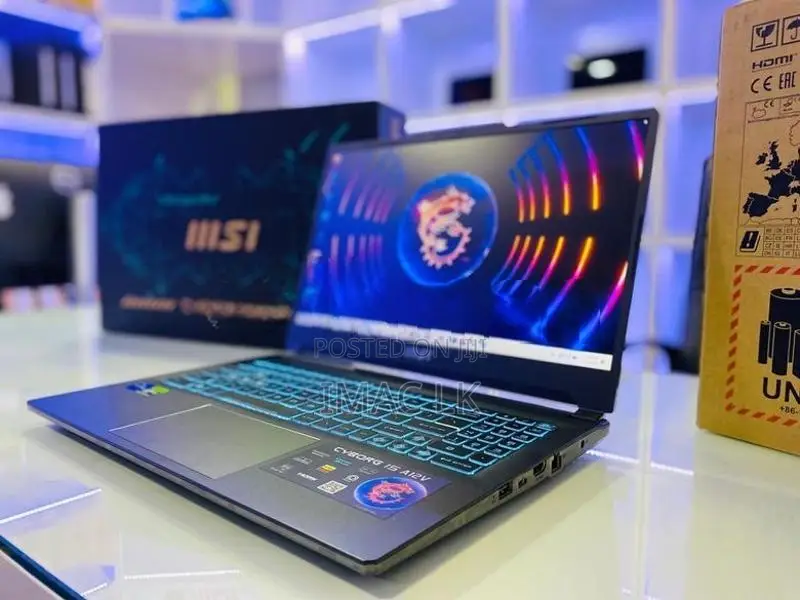 MSI Cyborg 15 Core 7 240H +RTX 5060 8GB VGA16GB RAM 512GB SSD Laptop
