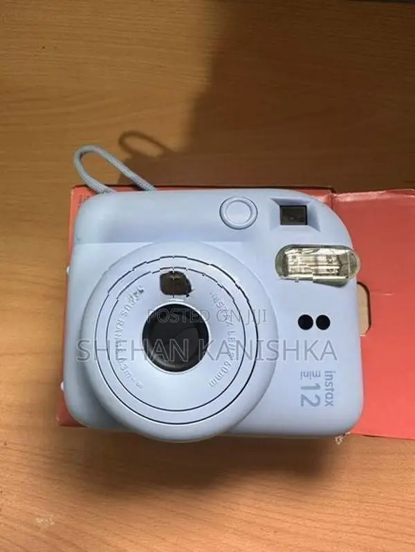 Fujifilm Instax Mini 12 Instant Film Camera (Pastel Blue)