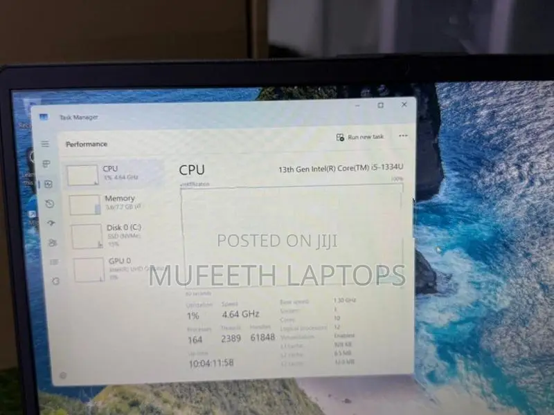 New HP i5 13Gen 8/512GB 15.6”FHD Display