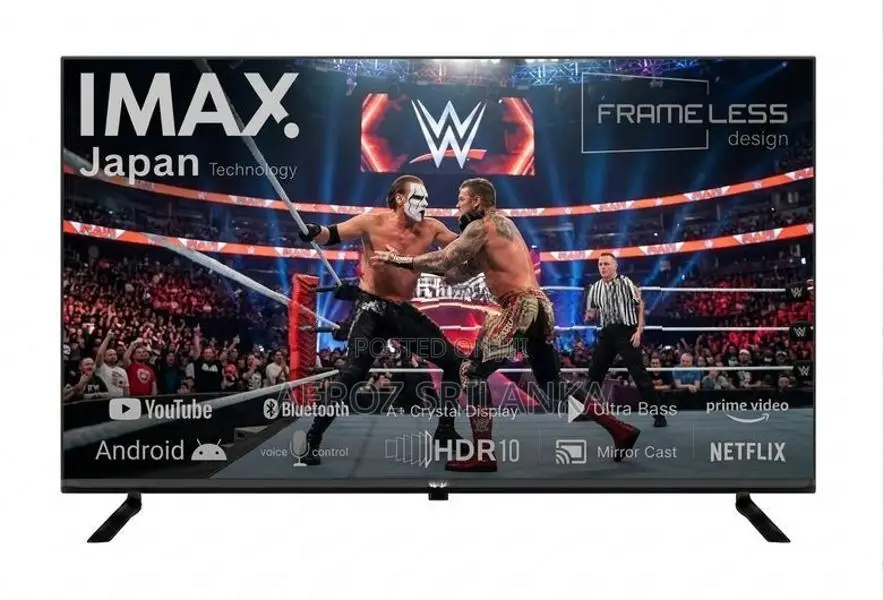 New IMAX 50'' Frameless Ultra HD Smart 4K TV With Voice Control