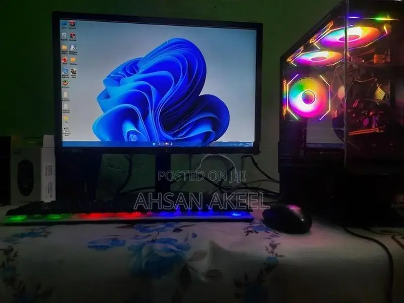 i5 4th Gen Gaming Glass PC Full Set 8GB RAM 128GB SSD