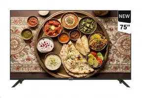 CHIGO 75 inch QLED 4k UHD Smart Frameless TV