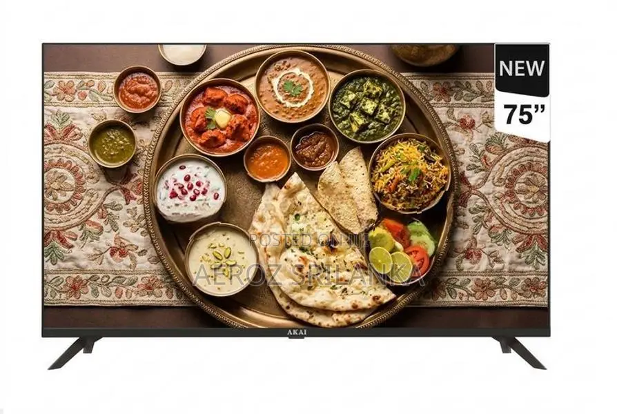 CHIGO 75 inch QLED 4k UHD Smart Frameless TV