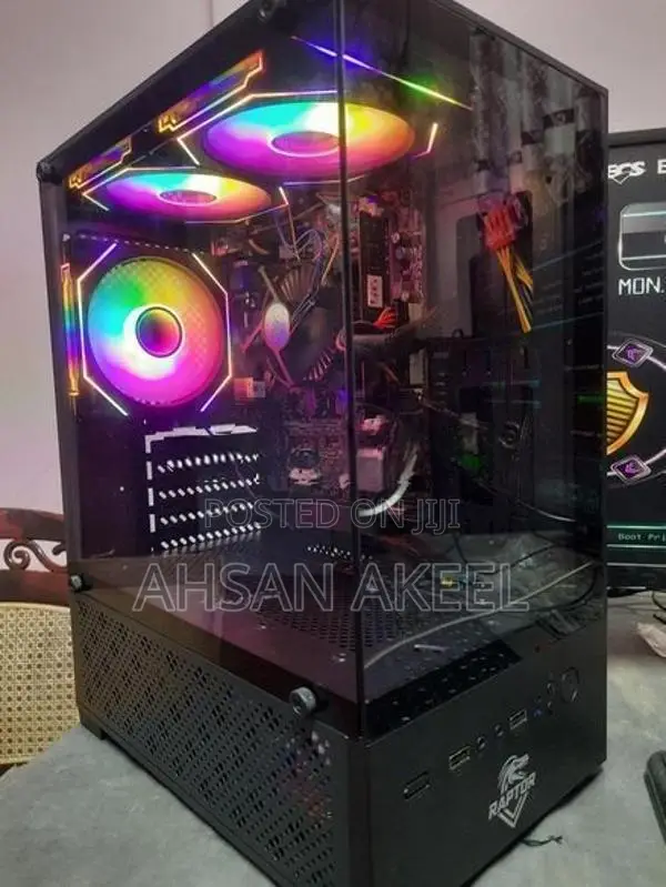 i5 4th Gen Gaming Glass PC Full Set 8GB RAM 128GB SSD