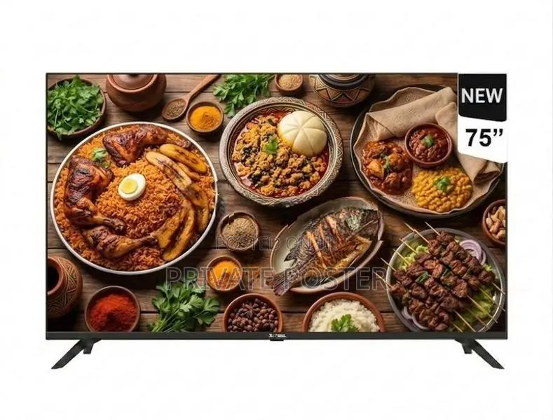New CHIGO 75 inch Smart 4K QLED UHD HDR LED Android 14 TV