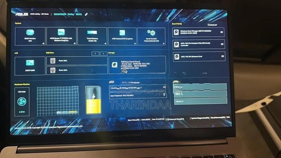 Asus Expertbook Ryzen 7