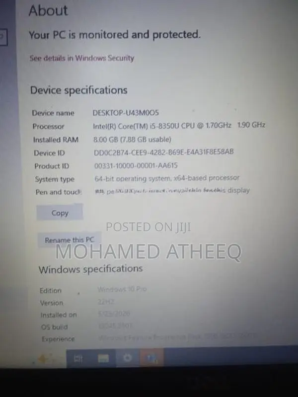Dell i5 8th Gen