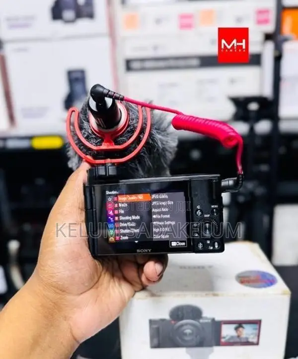 Sony ZV-1F 4K Camera Full Set Box