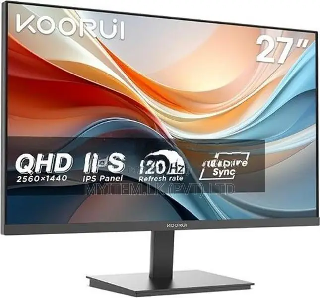 KOORUI 27" E2721H QHD IPS 120HZ BRAND NEW GAMING MONITOR