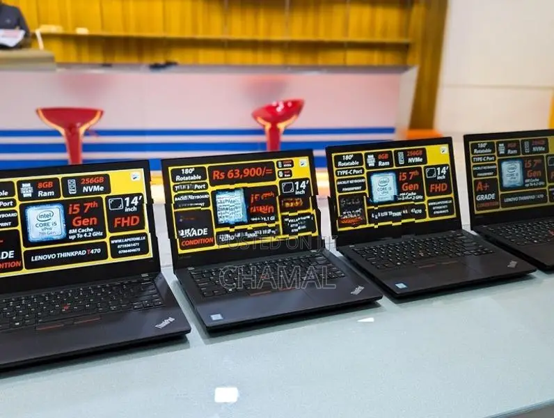 Lenovo ThinkPad T470 Core i5-6th Gen 8GB RAM 256GB Laps