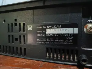 Panasonic NVJ22 VHS Player for Parts