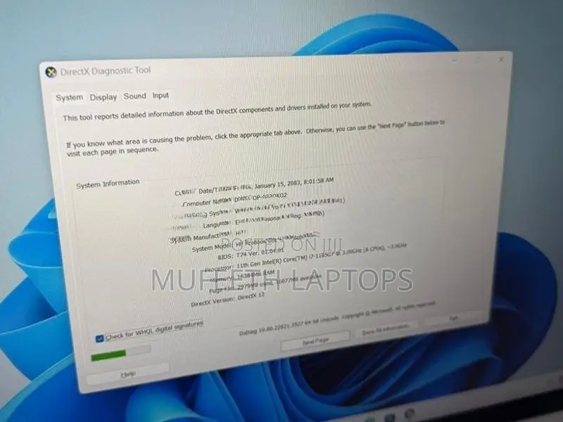 HP ProBook i7 11Gen 16/512GB 15.6”FHD