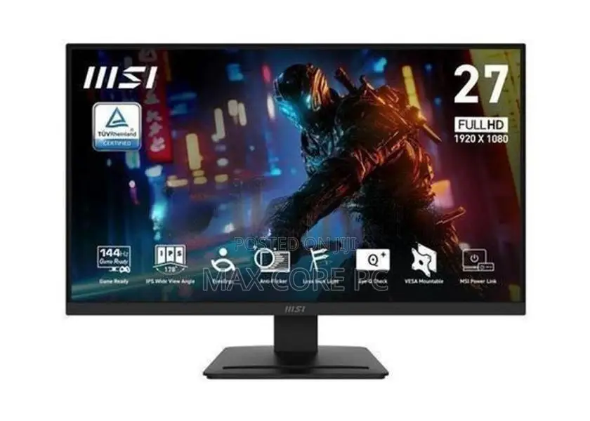 MSI Pro MP273 E14A 27 Inch 144HZ 1MS FHD IPS Productivity Monitor New