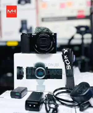 Sony ZV E10 4K Mirrorless Camera Full Set Box පොටෝ 500