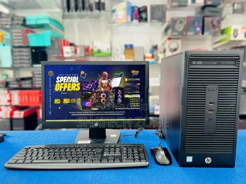 Computer i5 6th GEN 8GB RAM|500GB HDD (Monitor 17"- 22" + Full Set PC)