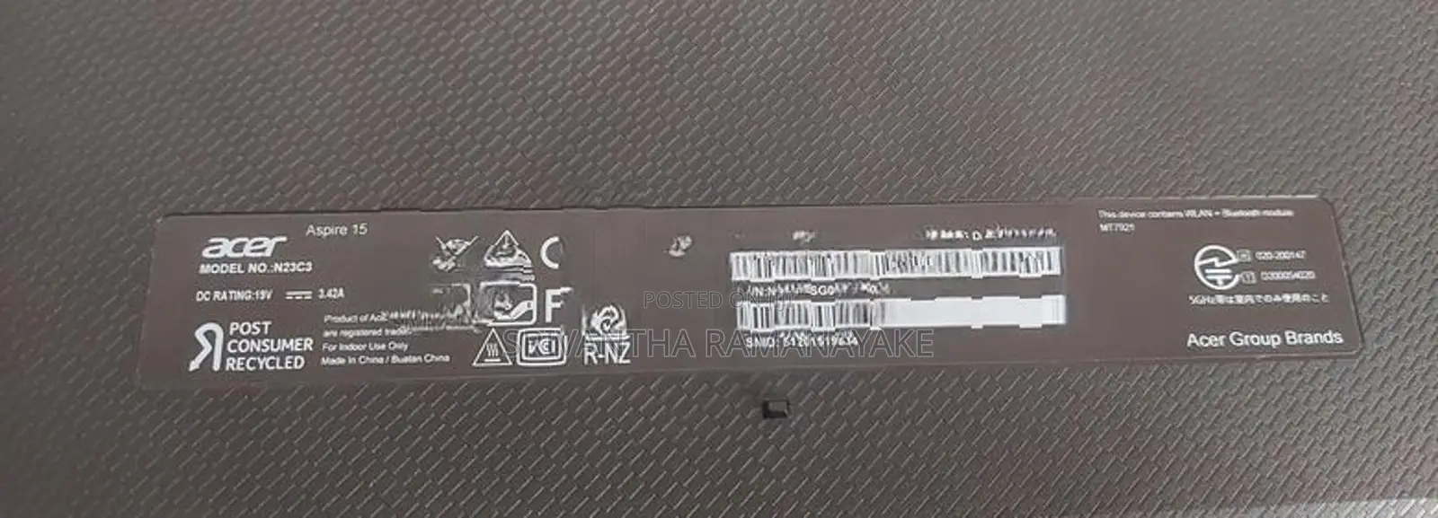 Acer Aspire 15 Laptop