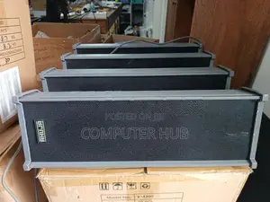 AHUJA Central Amplifier CMA-4400 & 4 x Column Speaker ASC-20T Full Set