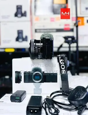 Sony ZV E10 4K Mirrorless Camera Full Set Box පොටෝ 500