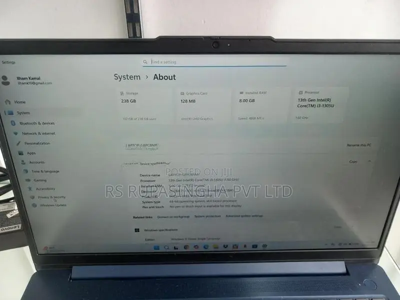 Lenovo i3 13th Gen Laptop