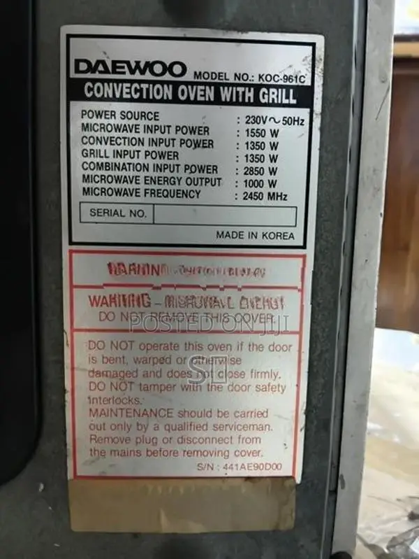 Microwave Oven
