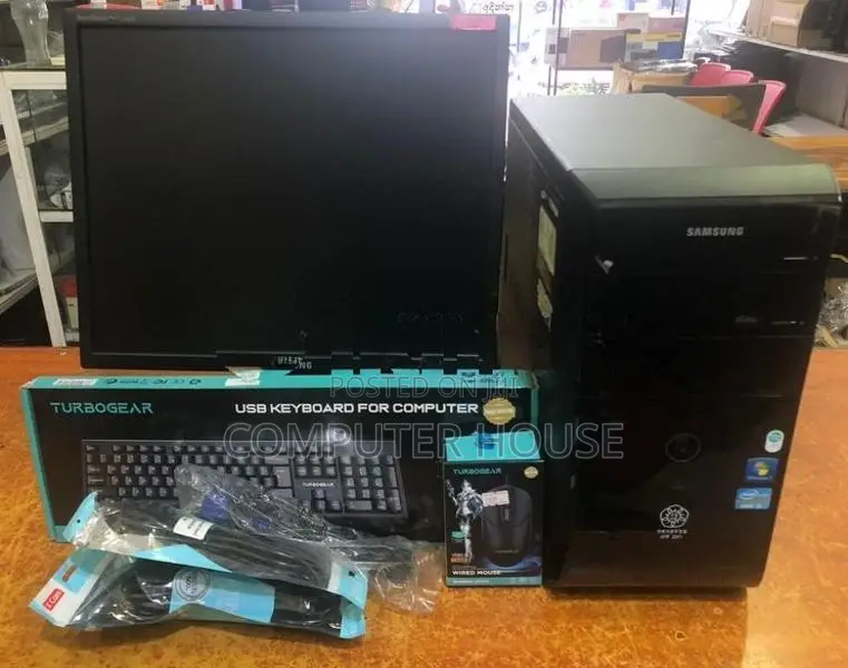 i5 4th Gen 4GB RAM 19” Monitor Full Set Desktop Computer CPU