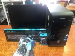 i5 4th Gen 4GB RAM 19 Wide Monitor Full Set Desktop Computer C\PU
