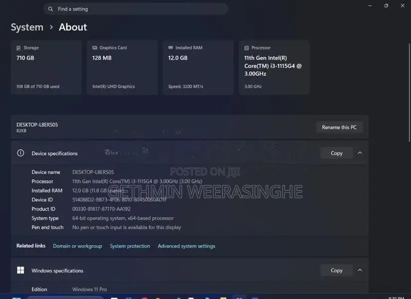Lenovo V15 G2ITL Laptop