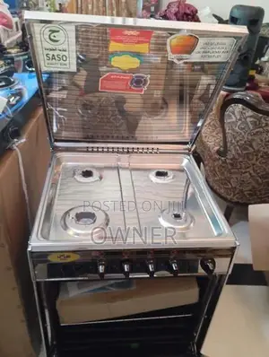4 Gas Burner and Oven