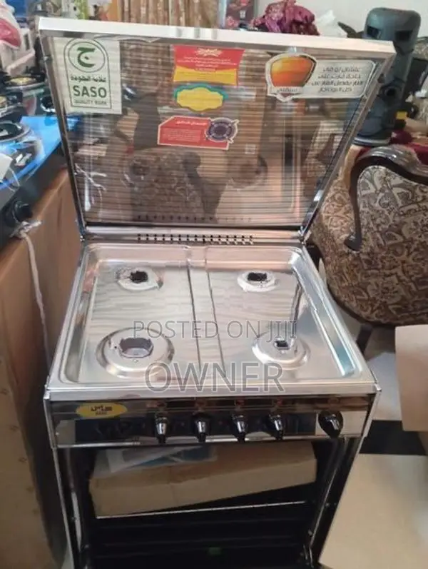 4 Gas Burner and Oven